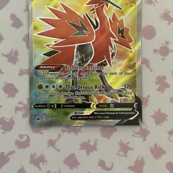 Galarian Zapdos V 173/198 Holo Full Art Pokemon TCG Chilling Reign NM - Image 3
