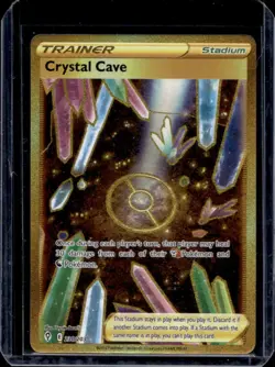 2021 Pokemon SWSH Evolving Skies Crystal Cave #230/203 - Image 1