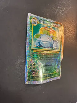 2002 Pokemon Legendary Collection 18 /110 Venusaur Reverse Holo Rare Damaged - Image 2