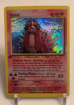 "Custom-made" High Quality, 1st Ed. Entei #6*Display-card*" - Image 1