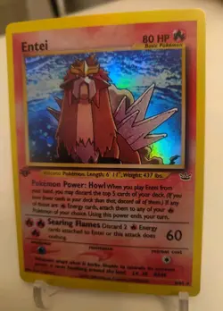 "Custom-made" High Quality, 1st Ed. Entei #6*Display-card*" - Image 2