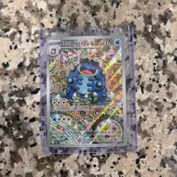 The Pokemon Company Seismitoad 105/086 Sv: Black Bolt Holo IR English HP 170 - Image 1
