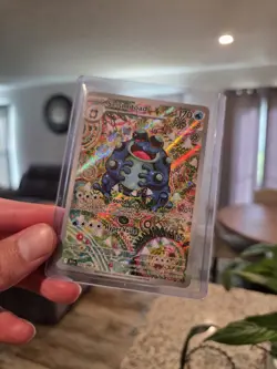 The Pokemon Company Seismitoad 105/086 Sv: Black Bolt Holo IR English HP 170 - Image 2