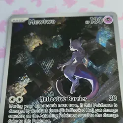 Pokemon TCG Mewtwo SV Promo Holo 052 Scarlet & Violet 2023 130HP Bun Toujo - Image 3