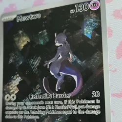Pokemon TCG Mewtwo SV Promo Holo 052 Scarlet & Violet 2023 130HP Bun Toujo - Image 4