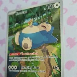 Pokemon TCG Snorlax Scarlet & Violet Promo Holo 051 2023 150HP Gossan - Image 5
