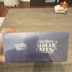 Pokemon Scarlet & Violet Paldean Fates ETB Booster Promo Mimikyu (Small Rip) - Image 2