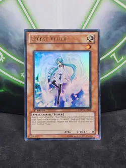 Yugioh Effect Veiler DREV-EN002 Ultra Rare 1st Edition NM - Image 1