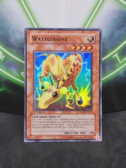 Yugioh Wattgiraffe TSHD-EN025 Super Rare 1st Edition NM - Image 1