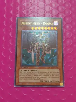Yu-Gi-Oh! Destiny Hero - Dogma POTD-EN014 (UtR) 1st Edition LP - Image 1