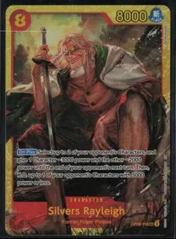 Silvers Rayleigh - OP08-118 (Reprint) One Piece Premium Booster Vol. 2 NM - Image 1