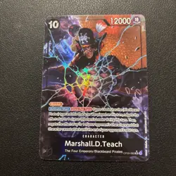 One Piece CCG Marshall.D.Teach (093) (Alternate Art) Nm English - Image 1