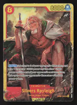 Silvers Rayleigh SEC OP08-118 NM - One Piece TCG - Image 1