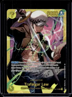 2025 One Piece Royal Blood OP10 Trafalgar Law Secret Rare #OP10-119 - Image 1