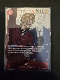One Piece Sanji (Alternate Art) Promo OP01-013 25th anniversary sealed - Image 1