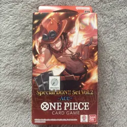 *NEW* One Piece TCG: Special DON!! Set Vol 2 (Ace) - FACTORY SEALED! - Image 1