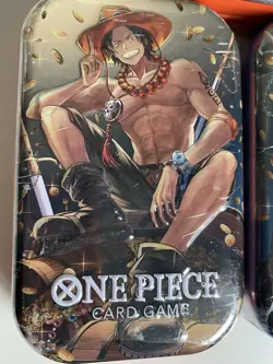 ONE PIECE OP-13 TIN PACK VOL 2, THREE Tins NEW Never Opened - Image 2