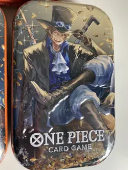 ONE PIECE OP-13 TIN PACK VOL 2, THREE Tins NEW Never Opened - Image 3