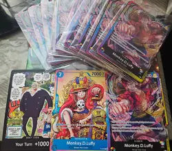MONKEY.D.LUFFY (2ND ANNIVERSARY STAMPED PROMO) P-043 NM (SEALED) - Image 2