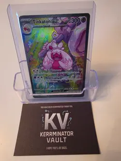 Pokemon TCG Tinkaton EX Holo Card Paldea Evolved, Special Illustration, 262/193 - Image 1