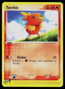 Pokemon Card - Torchic Nintendo Black Star Promos 017 Promo - Image 1