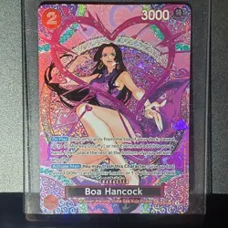 One Piece TCG Boa Hancock 0P12-014 Adventure On Kamis Island EN + 71 Bonus Cards - Image 1