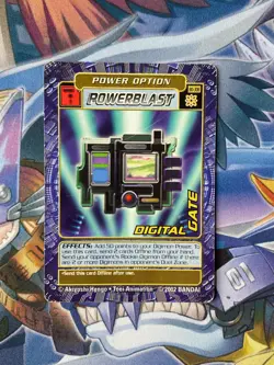 BO-306 Digital Gate Series 6 Digimon Digi-Battle Card 2002 Bandai - Image 1