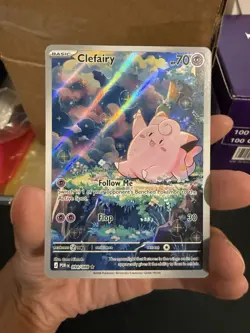 Pokemon Card TCG Clefairy 094/088 Perfect Order Illustration Rare Foil EN - Image 1