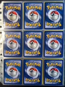 Lot of 135 ALL HOLO Vintage Pokemon Card Binder Collection - Image 3