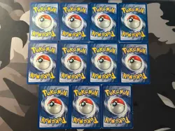 Pokemon TCG Gym Heroes Challenge 12 Card Lot Misty's Psyduck Brock's Graveler - Image 2