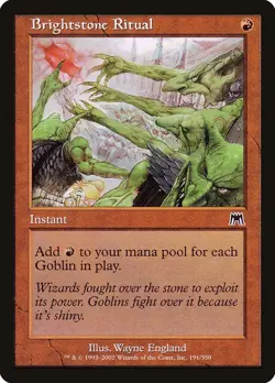 Brightstone Ritual Onslaught Magic The Gathering MTG Card - Image 1