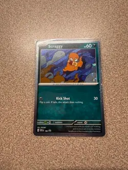 Scraggy (Cosmos Holo) - Scarlet & Violet Promo Cards 186 - Promo - NM/M - Image 1