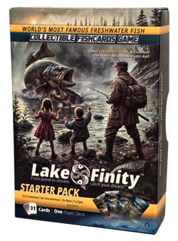 LakeFinity: Freshwater Fish Card Game [Starter Pack] | Fischkartenspiel - Image 1