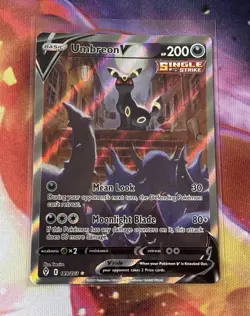 Umbreon V Alternate Art Evolving Skies 189/203 Alt Pokemon Card 2021 NM/LP - Image 1