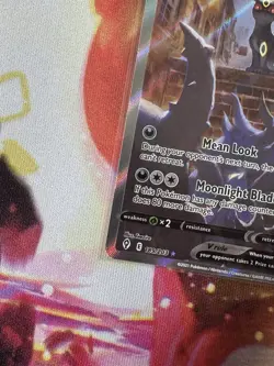 Umbreon V Alternate Art Evolving Skies 189/203 Alt Pokemon Card 2021 NM/LP - Image 2