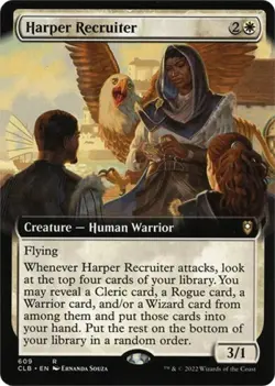 Harper Recruiter (Extended Art) - Near Mint MTG - Image 1
