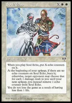 Soul Echo - Light Play MTG Mirage - Image 1