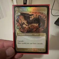 MTG The First Sliver FUTURE SIGHT FOIL PROMO Secret Lair Drop 3 NM - Image 1