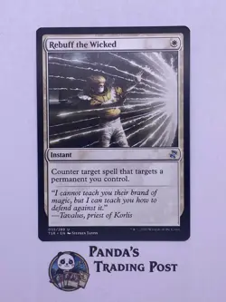 MTG Rebuff the Wicked Time Spiral Remastered Regular - Image 1