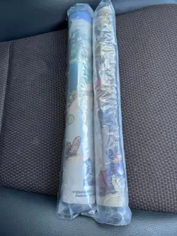 MTG Great War Festival Playmat Final Fantasy Token Moogle chocobo 2 set JP NEW - Image 2