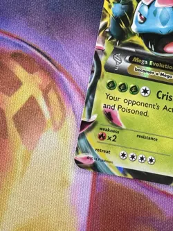 Pokemon M Mega Venusaur EX XY Base Set 2/146 Ultra Rare Holo English TCG 2014 NM - Image 4