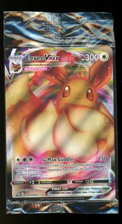 Eevee VMAX SWSH087 Black Star Promo - Shining Fates ETB Pokemon TCG SEALED NM - Image 1