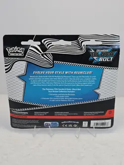 Pokemon TCG Black Bolt Tech Sticker Collection Scarlet & Violet 10.5 New Sealed - Image 2