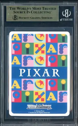 2022 Weiss Schwarz Pixar Japanese Piston Cup Foil McQueen & Doc BGS 10 PRISTINE - Image 2