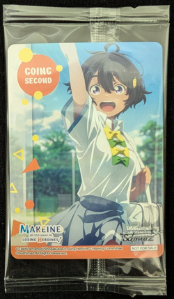 Weiss Schwarz TCG Makeine Too Many Losing Heroines Going Second Promo SEALED - Image 1