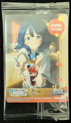 Weiss Schwarz TCG Makeine Too Many Losing Heroines Going Second Promo SEALED - Image 1