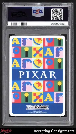 2022 Weiss Schwarz Pixar Japanese #053 Star Racer Lightning McQueen SP PSA 10 - Image 2
