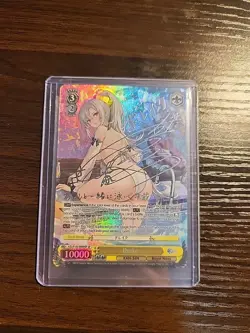 Weiss Schwarz Azur Lane Drake SP SILVER SIGNATURE UNGRADED - Image 1