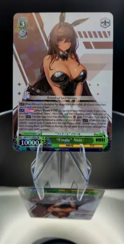 Finale Noir - NIK/S117-E032 RR - Weiss Schwarz Goddess of Victory: NIKKE Single - Image 1