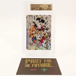 Weiss Schwarz Blau Disney Characters DSY/01B-025D DYR BGS 10 PRESTINE STAMP - Image 1